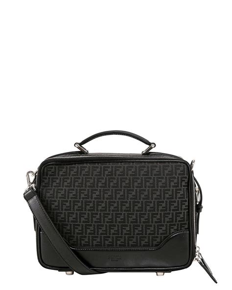 fendi ff motif messenger bag.